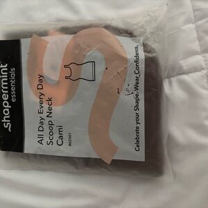 Shapermint Essentials Scoop Neck Cami - coffee 3xl